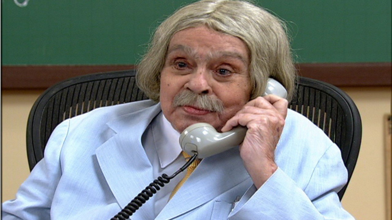 Chico Anysio fez história ao interpretar personagens como o Professor Raimundo