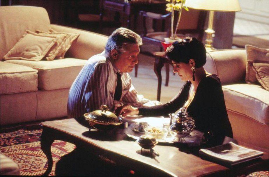 Antonio Fagundes e Christiane Torloni em cena da novela 'A Viagem' (1994)