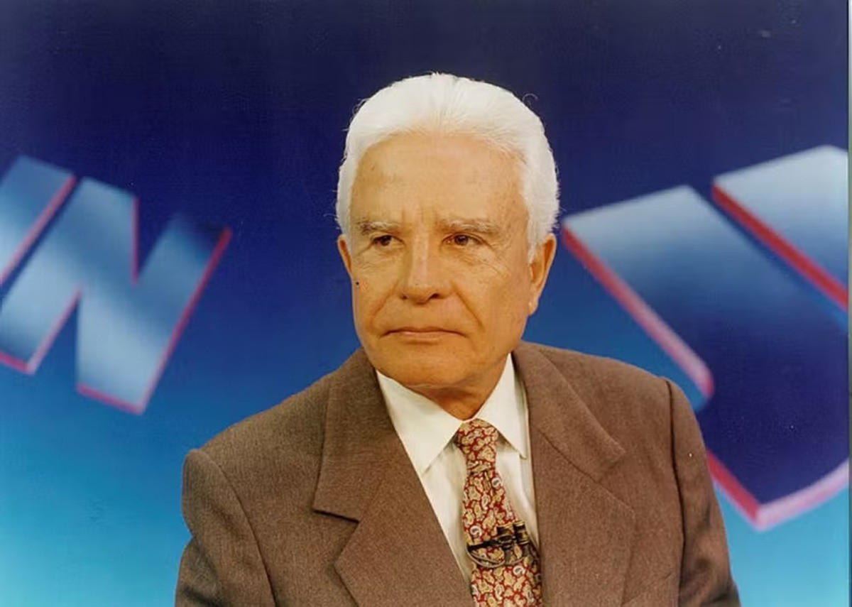 Cid Moreira comandou o JN durante 26 anos