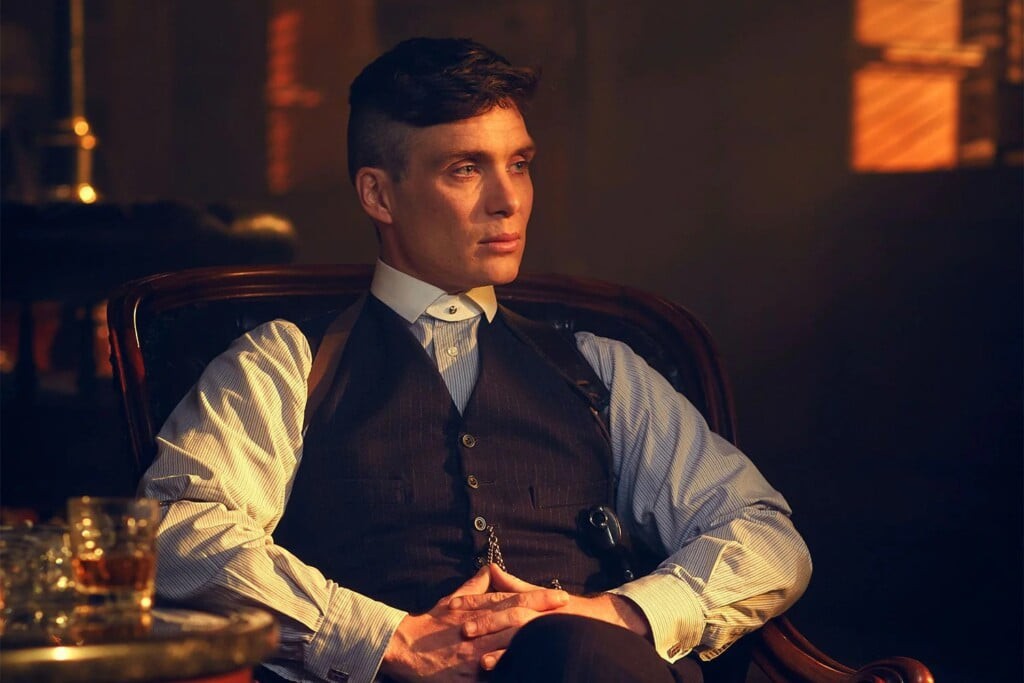 Cillian Murphy como Tommy Shelby em Peaky Blinders