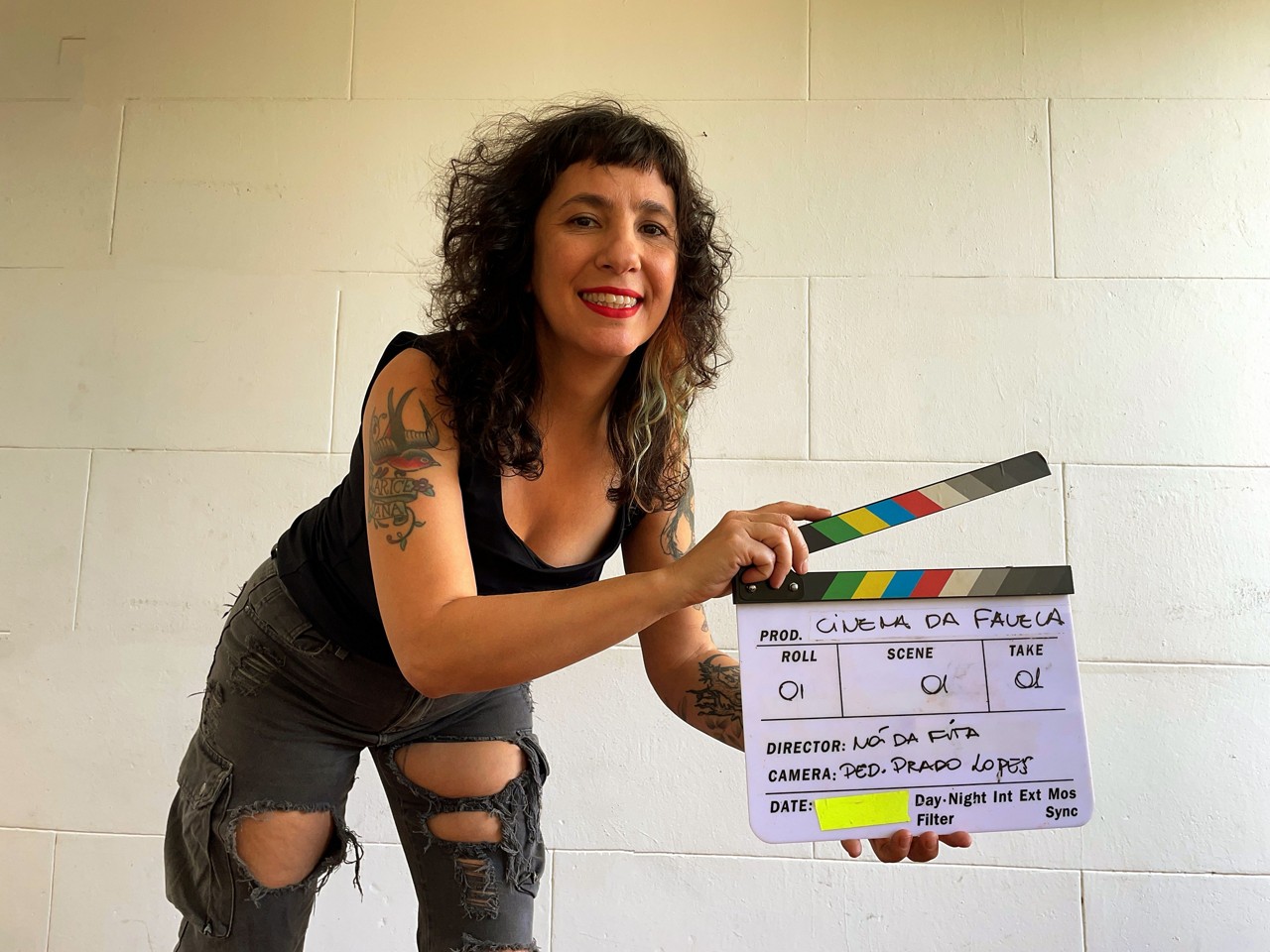 A produtora cultural Tamira Abreu idealizou o Cinema da Favela para criar oportunidades a jovens períféricos de BH