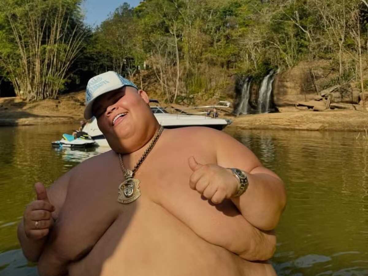 Com menos 75 quilos, Gordão da XJ celebra transformação: 'Minha vida está mudando'