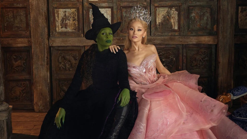 Cynthia Erivo e Ariana Grande em Wicked