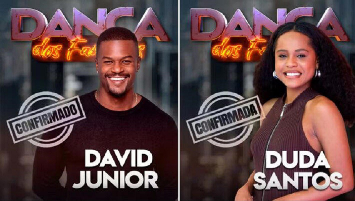 David Junior e Duda Santos são confirmados na Dança dos Famosos