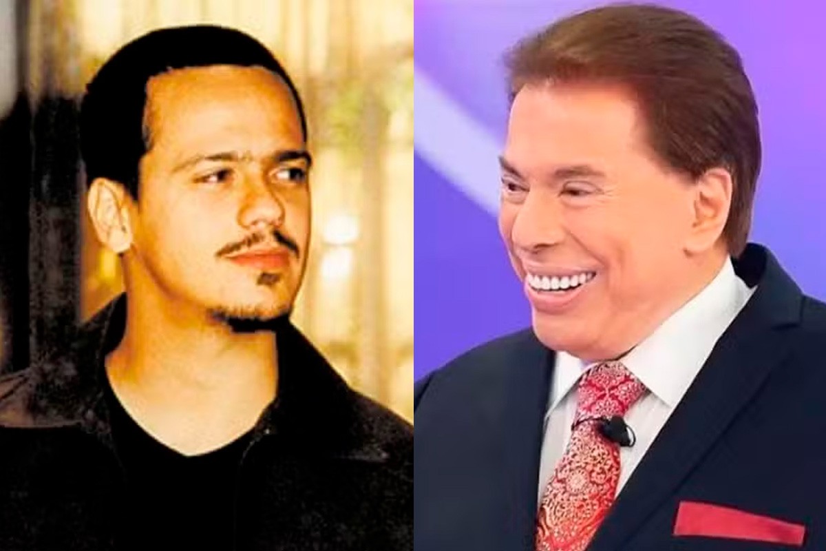Danton Mello e Silvio Santos