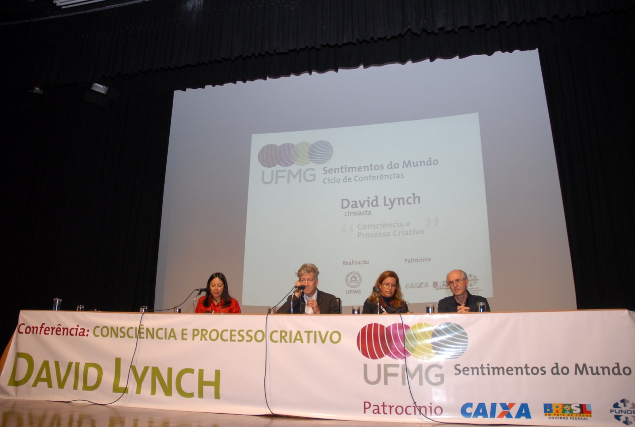 David Lynch participou de evento na UFMG, em 2008