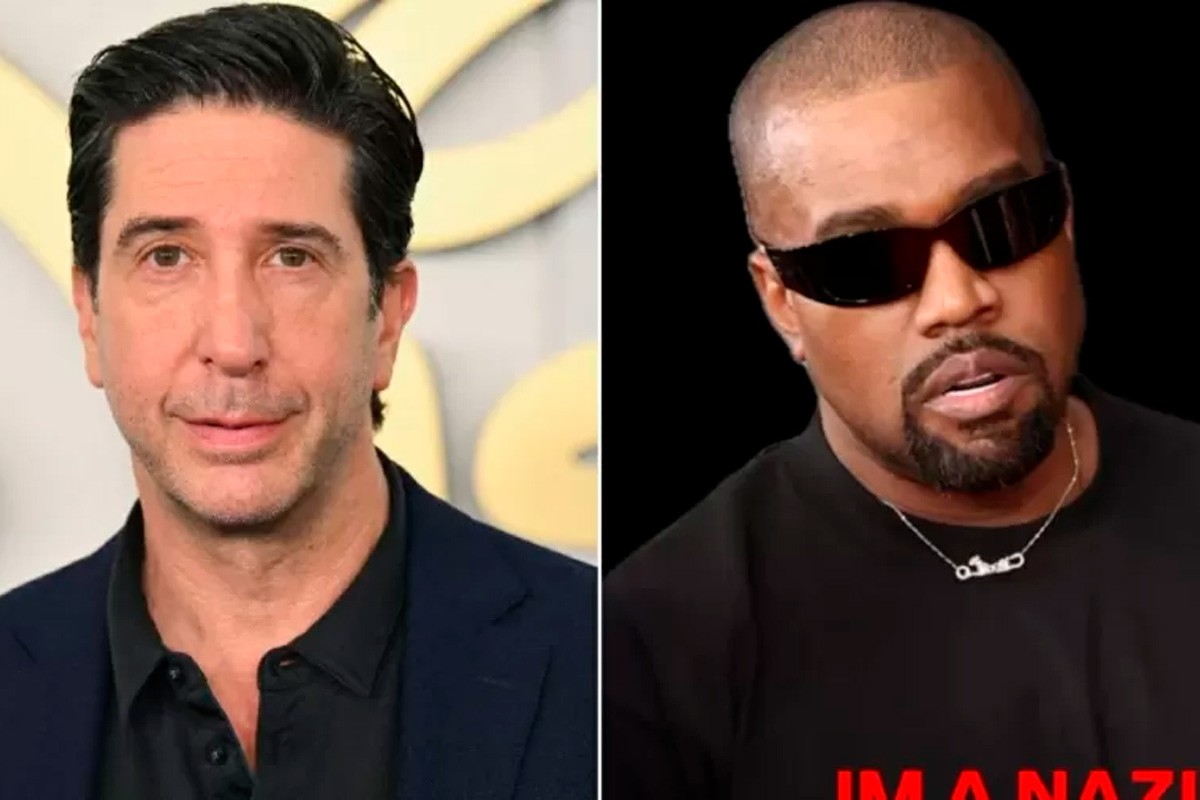 David Schwimmer e Kanye West