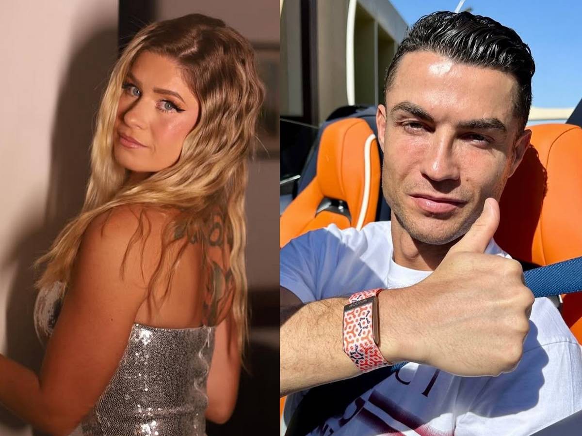 Debora Peixoto e Cristiano Ronaldo
