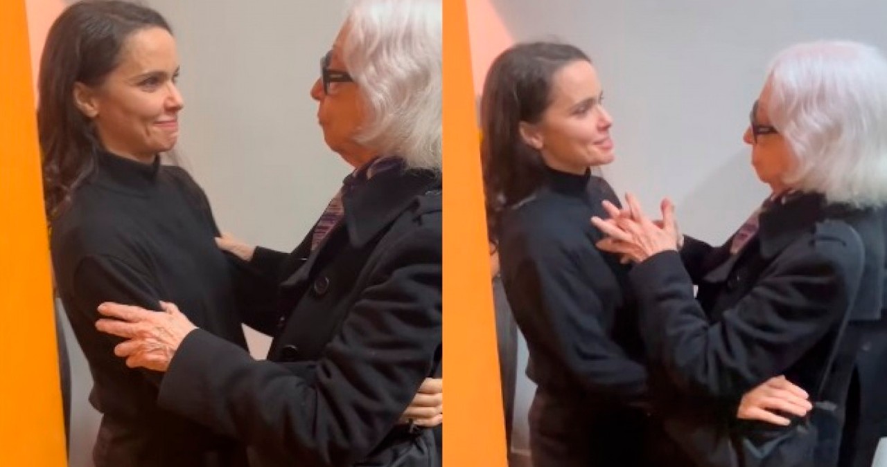 Débora Falabella e Fernanda Montenegro