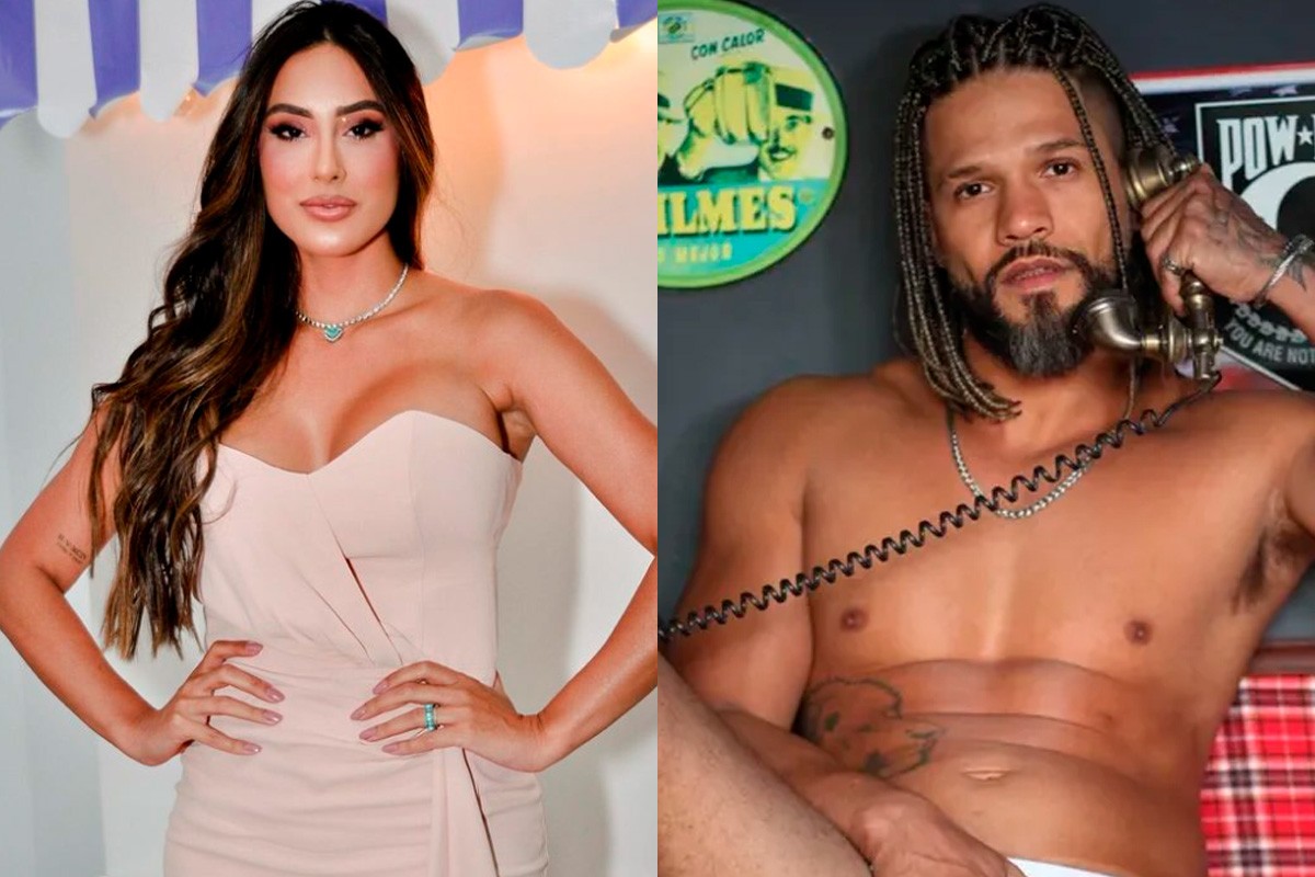 Deniziane e Juninho Motoboy