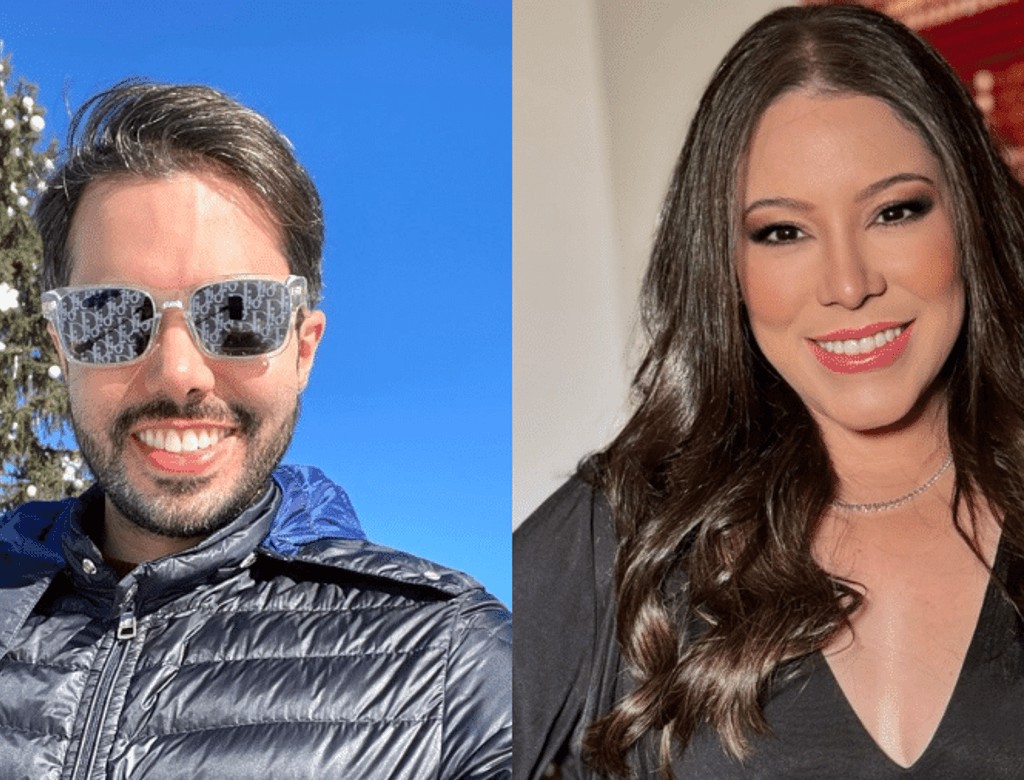 Darwin Henrique da Silva Filho, CEO da Esportes da Sorte e a esposa