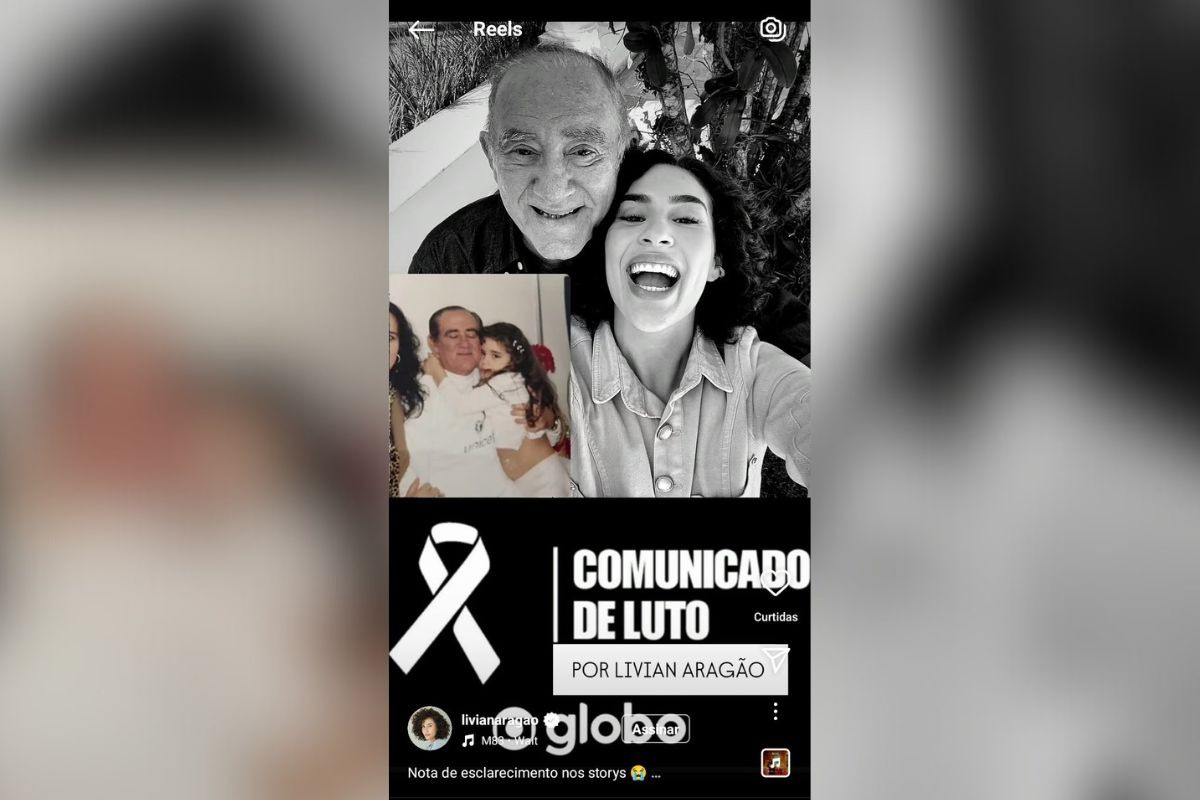 Lívian Aragão publicou comunicado de luto opor Didi