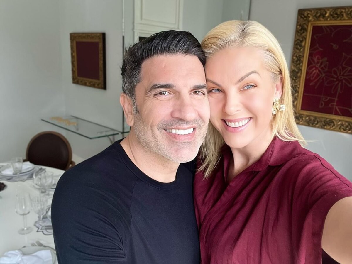 Ana Hickmann usou as redes sociais para comemorar a alta médica de Edu Guedes