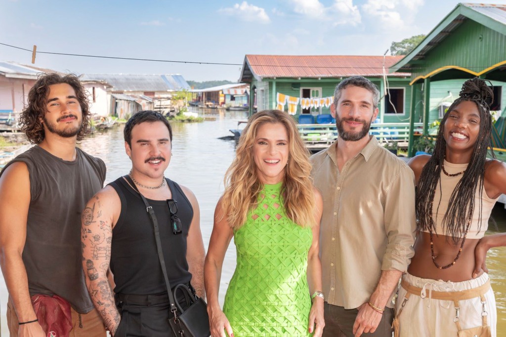 Elenco de Pé no Chão