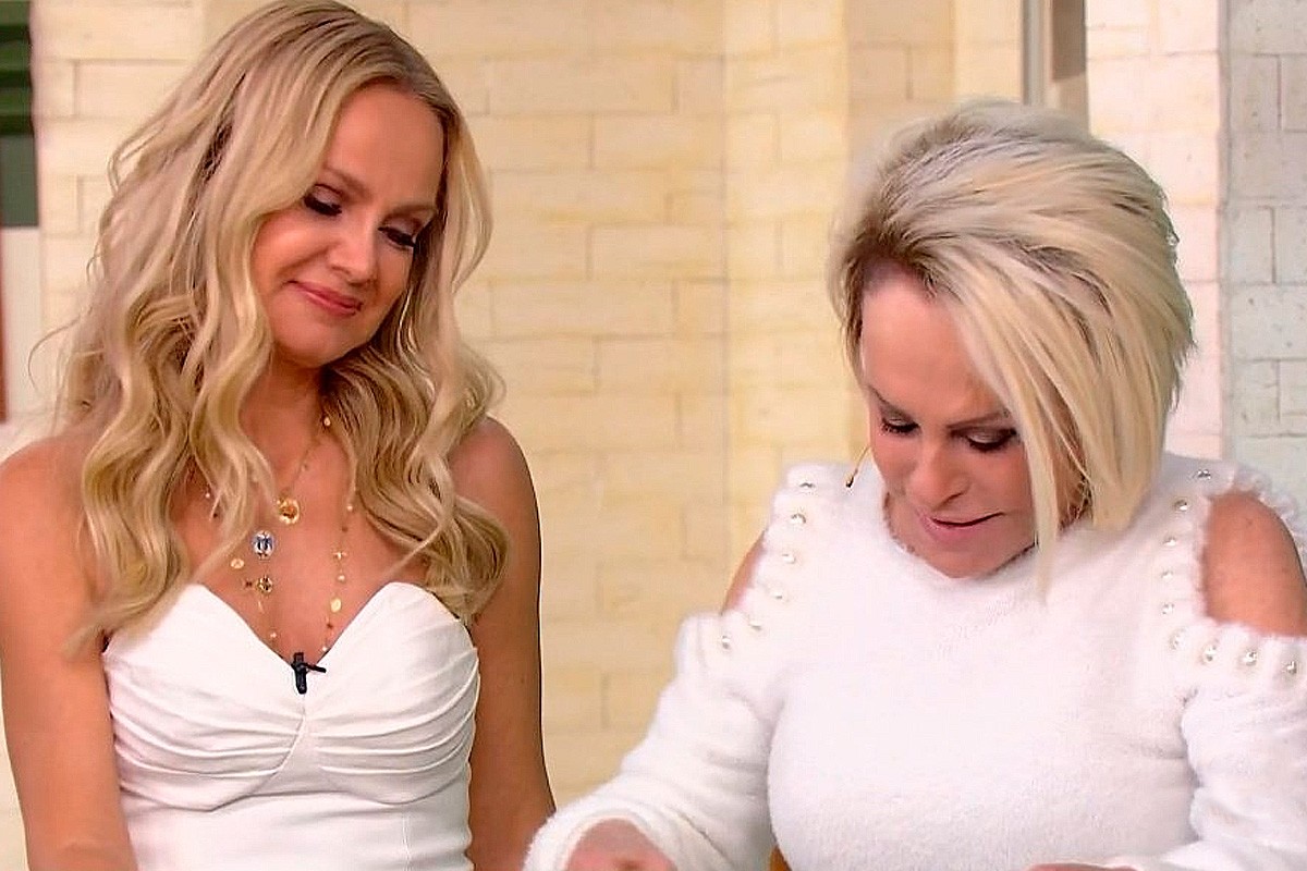 As apresentadoras ' e Ana Maria Braga no "Mais Você"