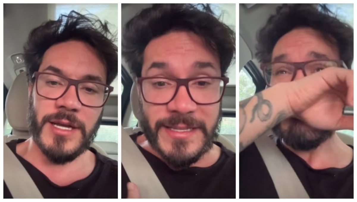 Eliezer se emociona ao falar do filho