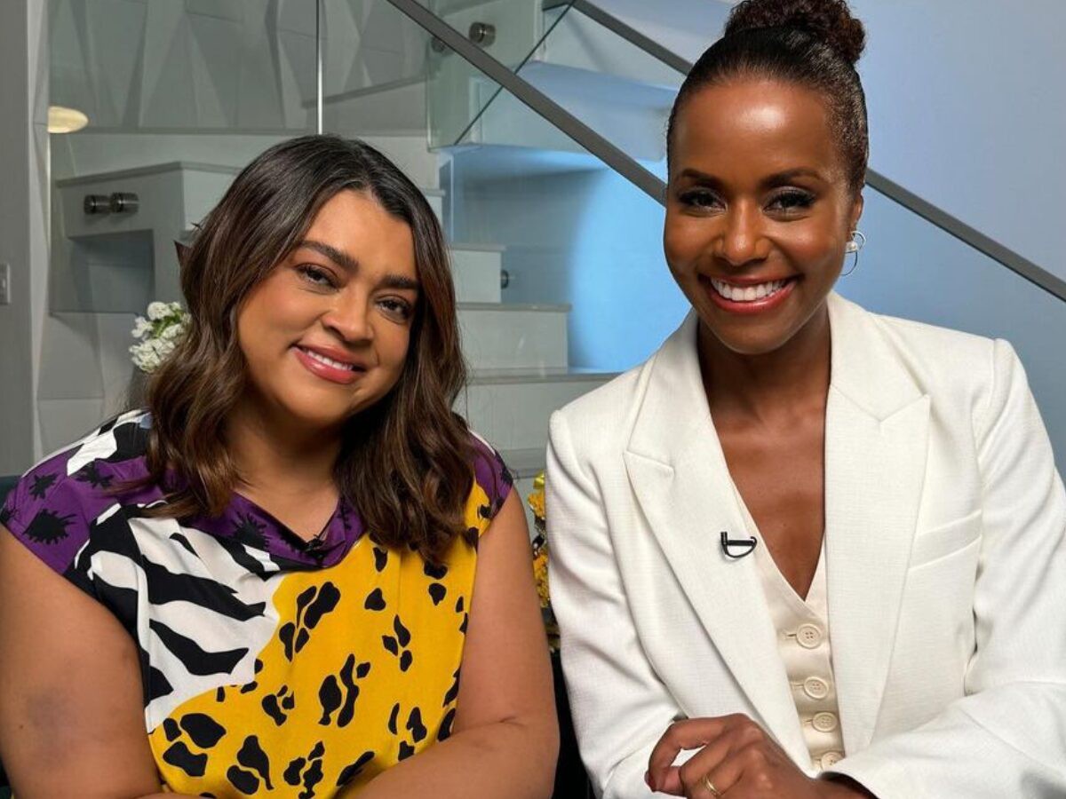 Preta Gil e Maju Coutinho no Fantástico - Reprodução/ Instagram @pretagil
