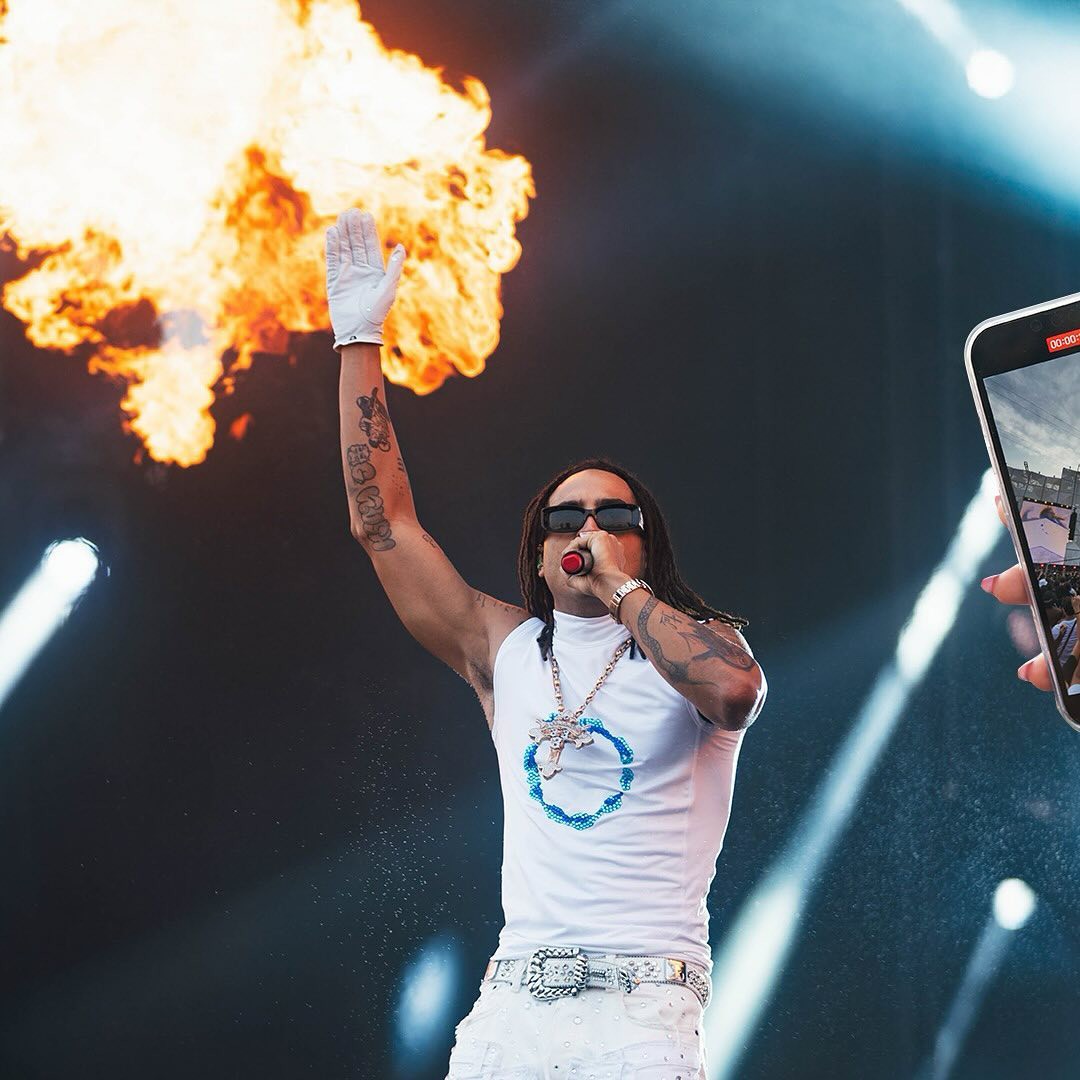 Matuê em apresentação no Rock in Rio