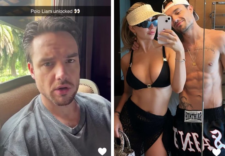 Imagens postadas no Snapchat de Liam Payne antes da morte