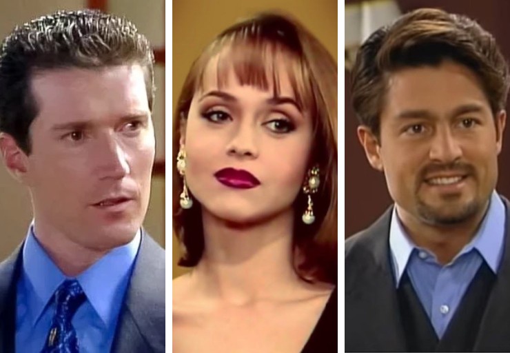 Marcelo Buquet, Gabriela Spanic e Fernando Colunga em 'A Usurpadora'
