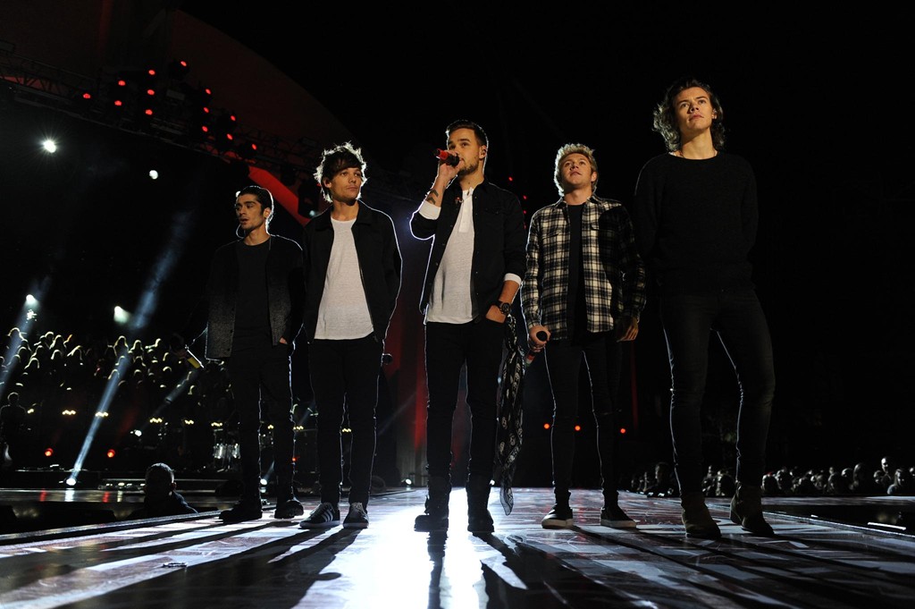 One Direction em 2014, durante apresentação na NBC
