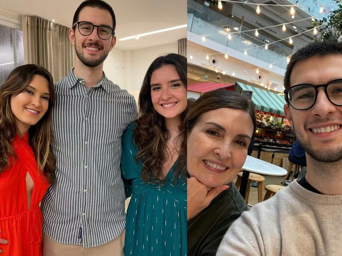 Fatima Bernardes e os filhos - Reprodução/ Instagram 