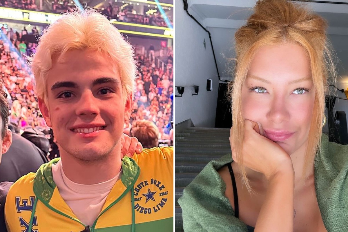 Rodrigo Silva e Daia de Paula chegaram juntos a evento