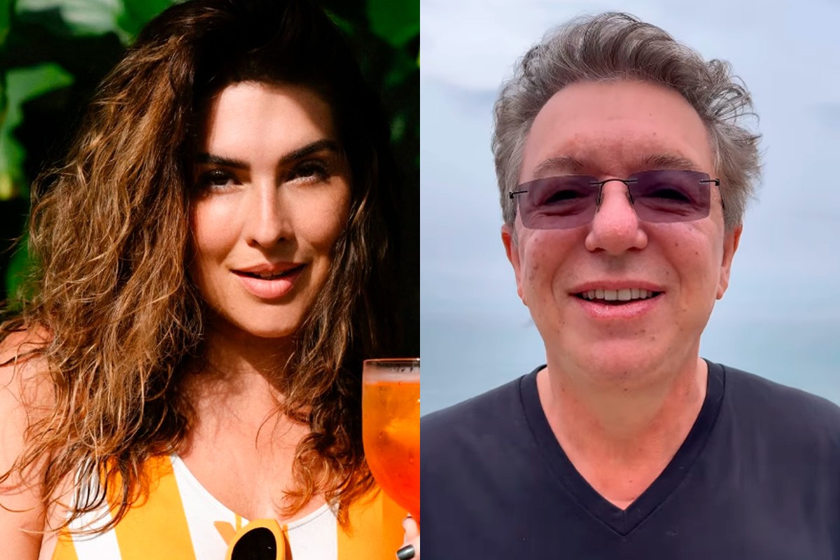 Fernanda Paes Leme e Boninho