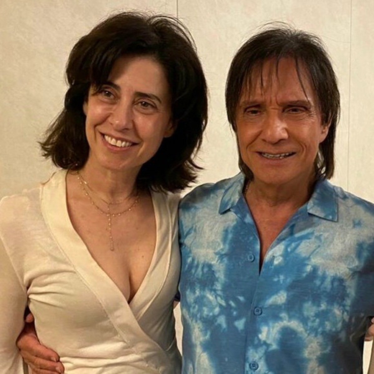 Fernanda Torres e Roberto Carlos