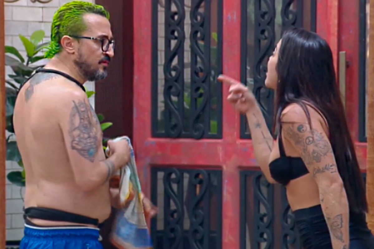 Fernando Presto e Luana Targino em "A Fazenda 16"