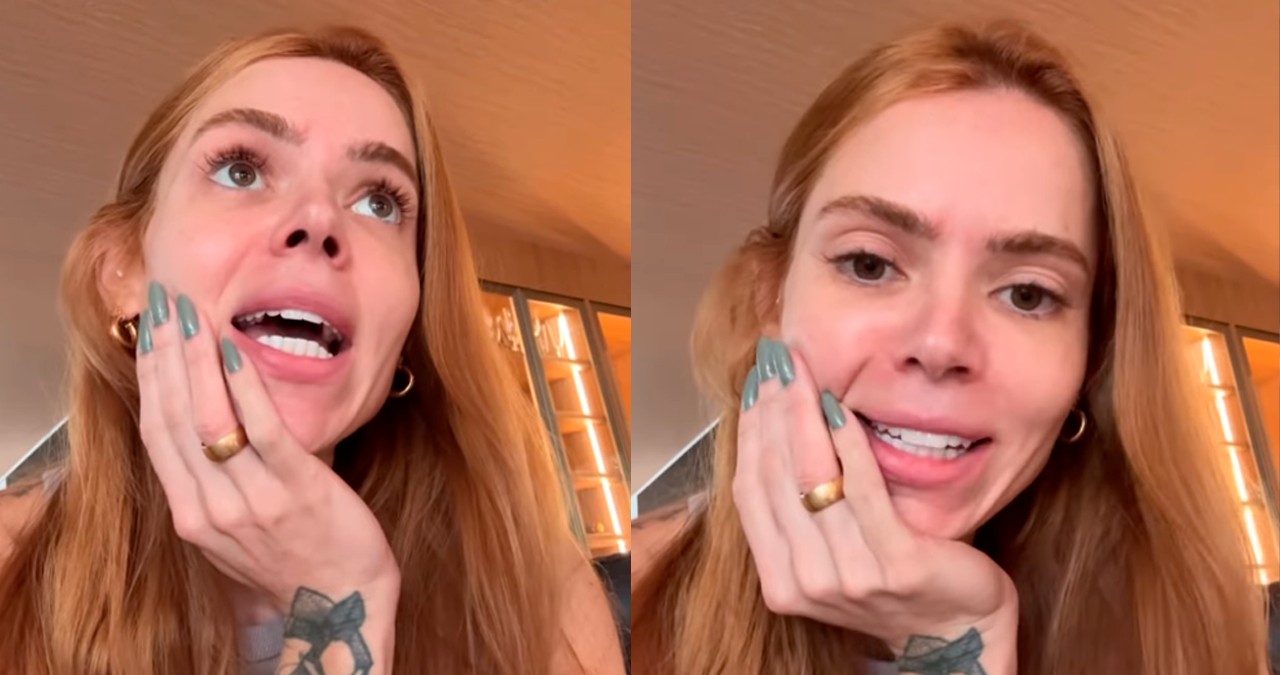 Esposa de Ferrugem se irrita com perrengues em reforma de mansão