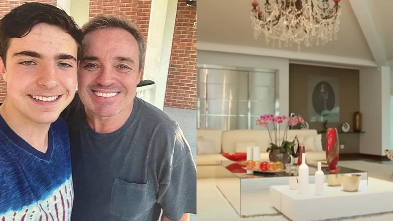 Filho de Gugu diz que casa do apresentador permanece intacta

