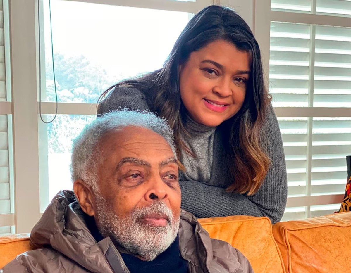 Gilberto Gil e a filha Preta Gil