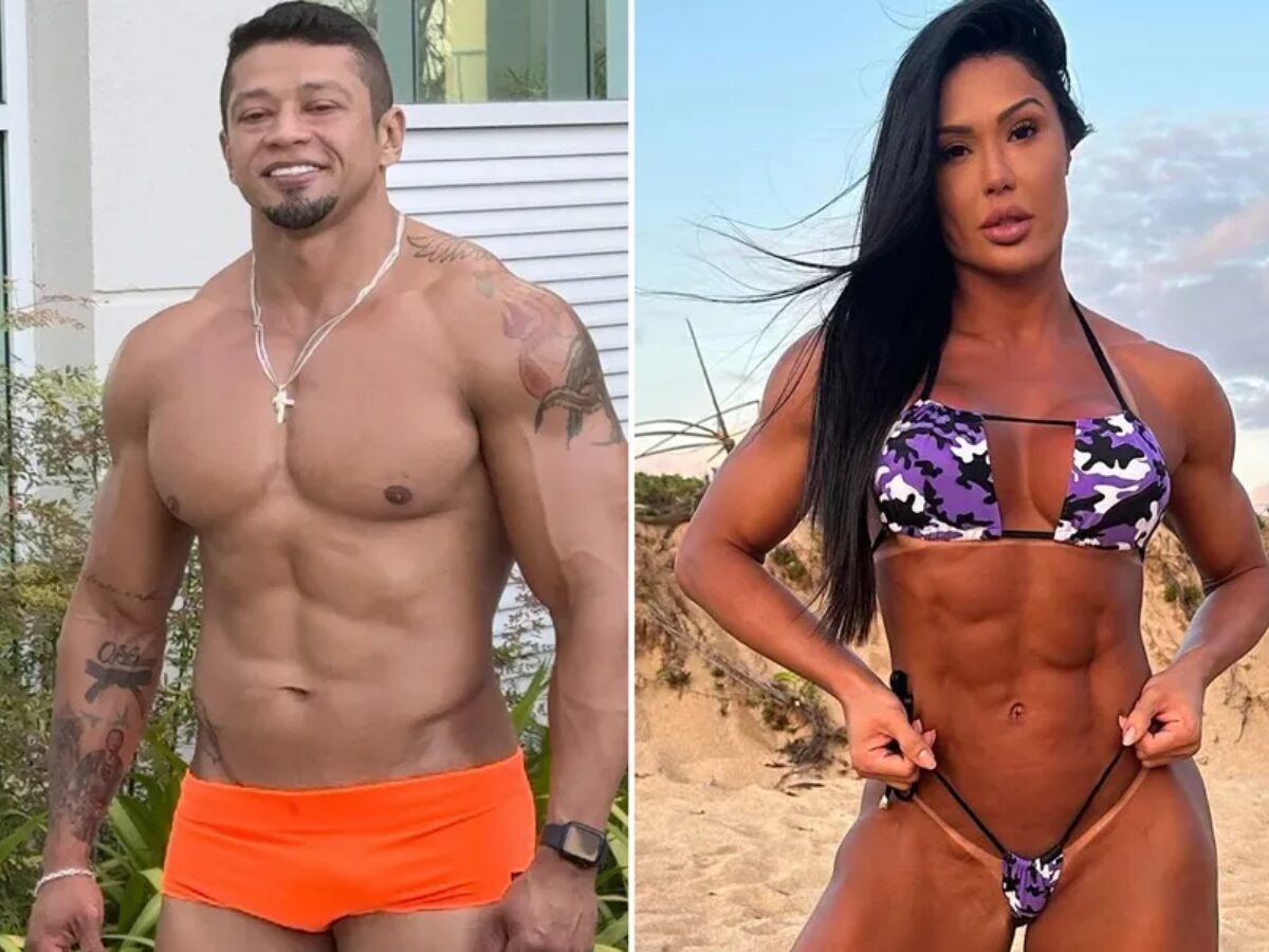 Gilson de Oliveira e Gracyanne Barbosa