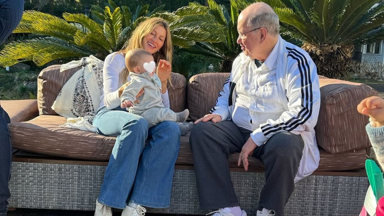 Gisele Bündchen publicou fotos inéditas do filho caçula 