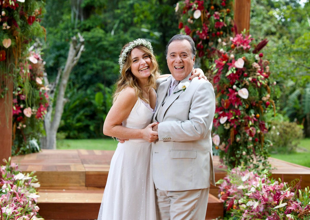 Abel (Tony Ramos) e Filipa (Claudia Abreu).