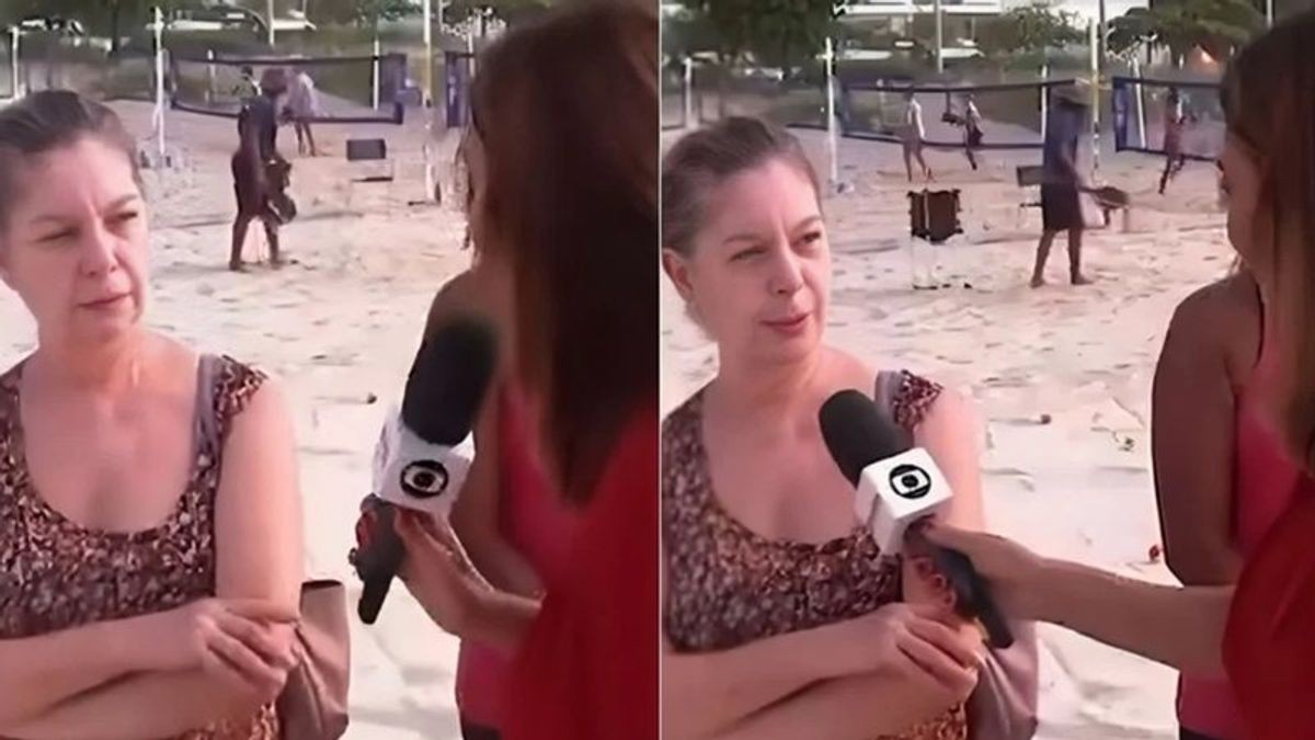 Idosa dá resposta afiada a repórter da Globo - 