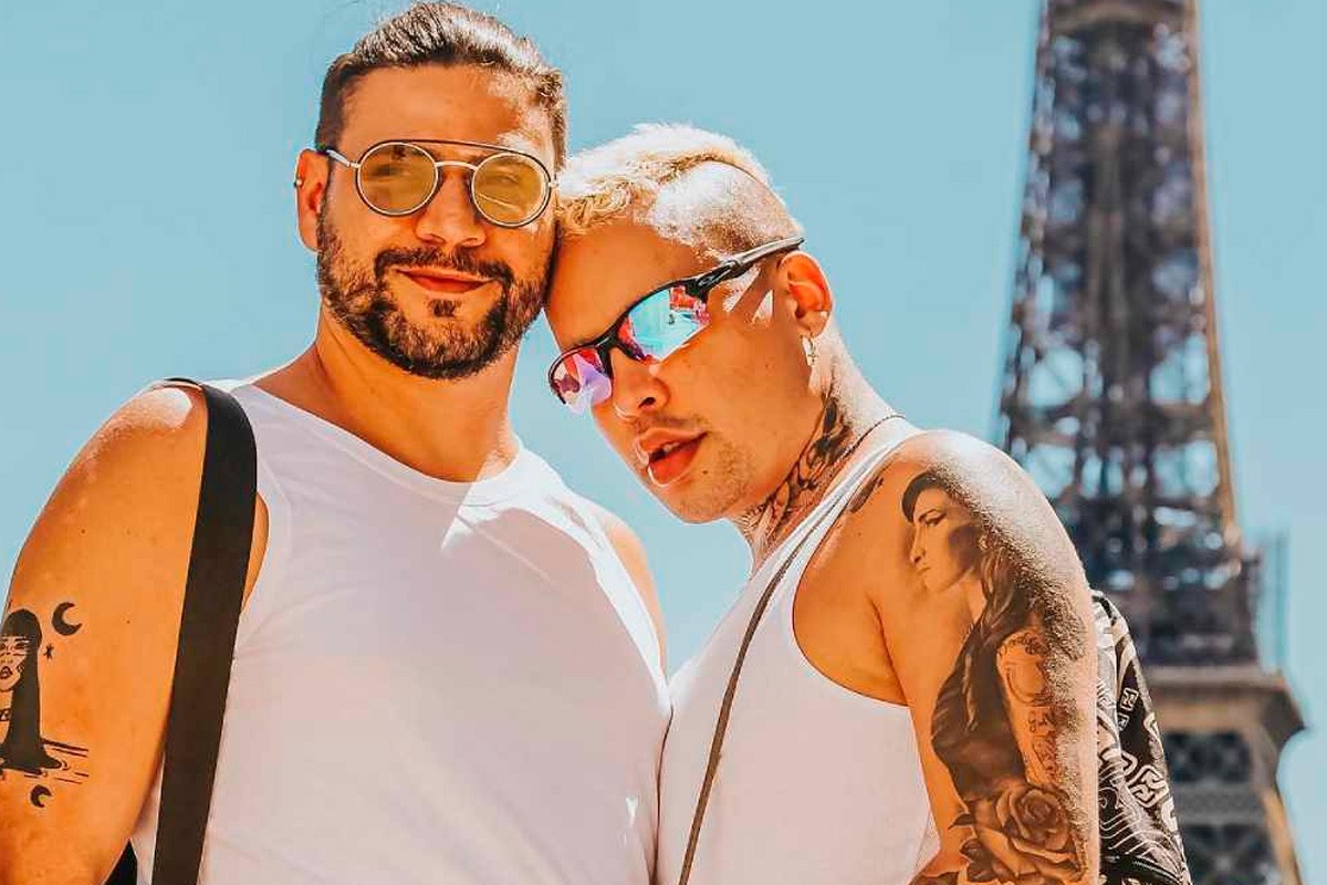 Glória Groove e o marido, Pedro Luís