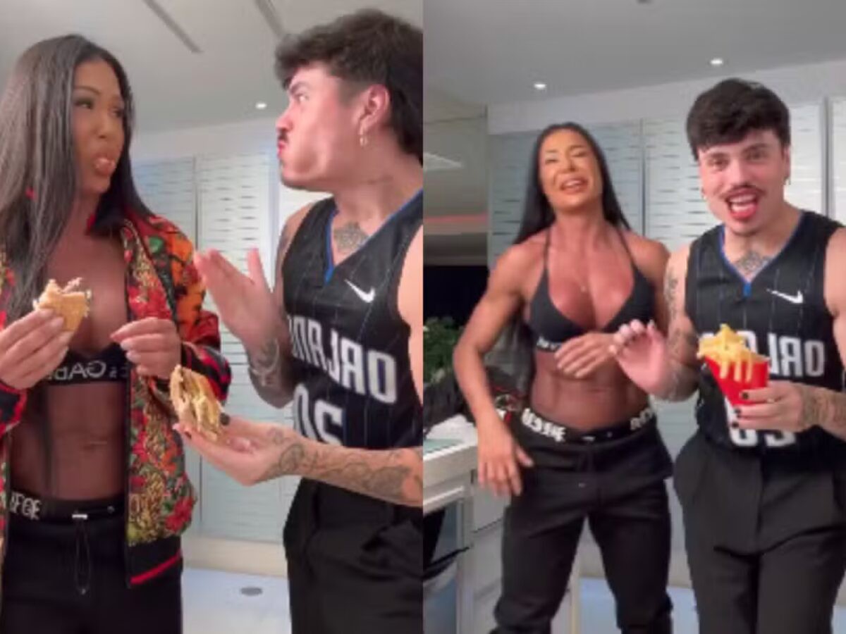 Bomtalvão e Gracyanne - Reprodução/ Instagram