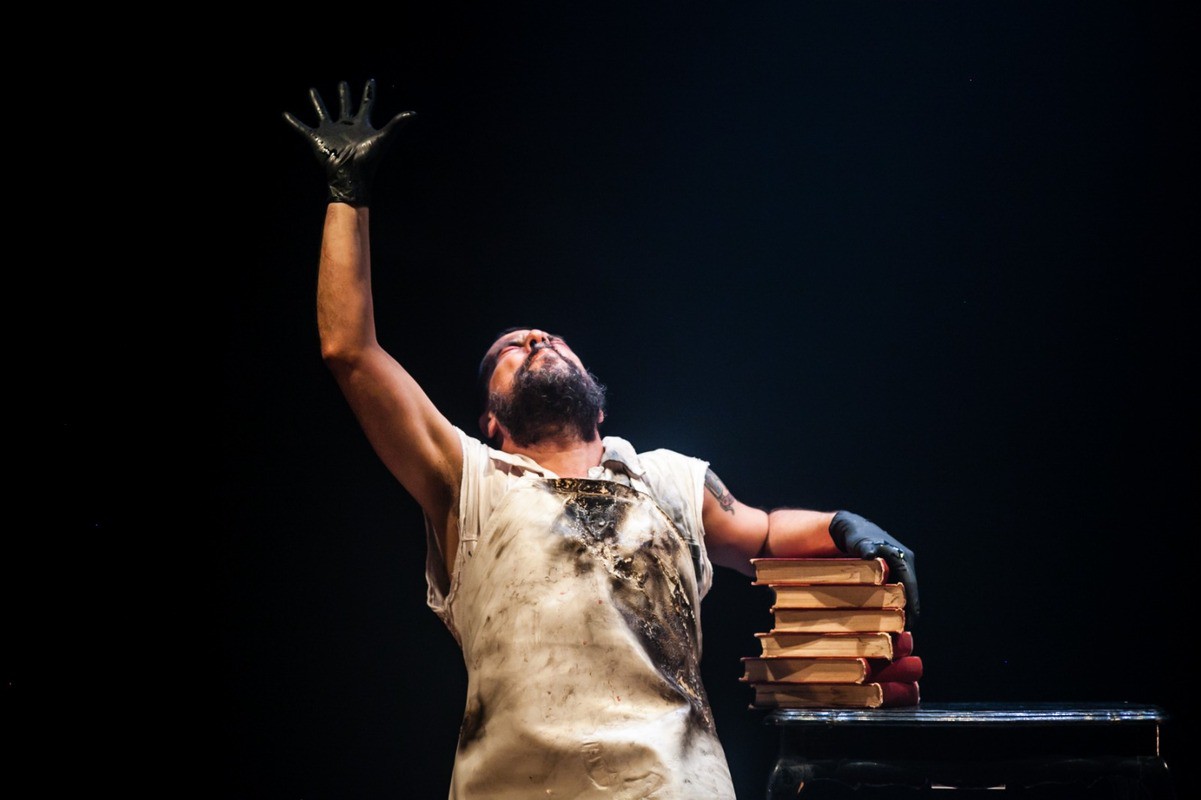 O ator premiado Luiz Arthur