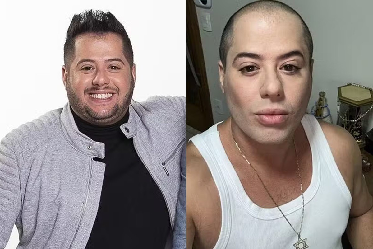 O cantor Hugo, dupla de Tiago