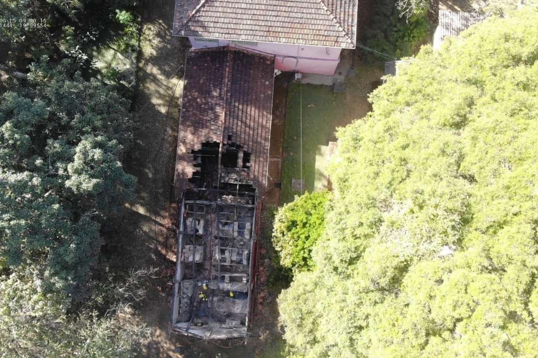 Incêndio no Museu de História Natural e Jardim Botânico da UFMG