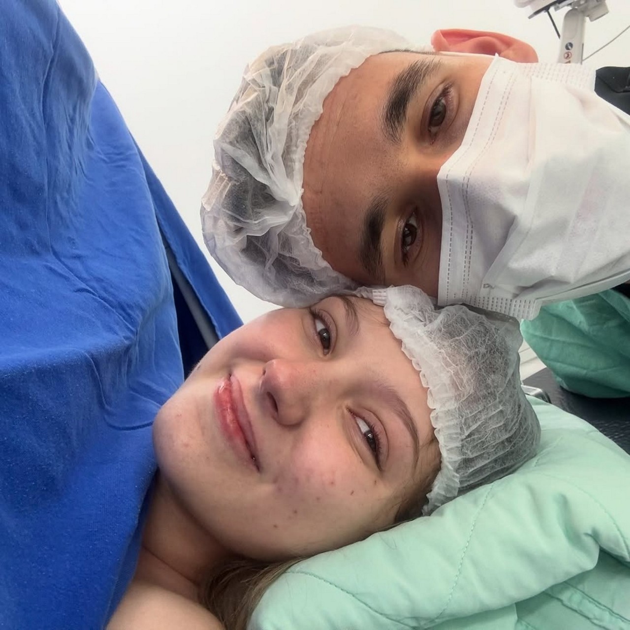 Isabel Veloso e Lucas Borbas