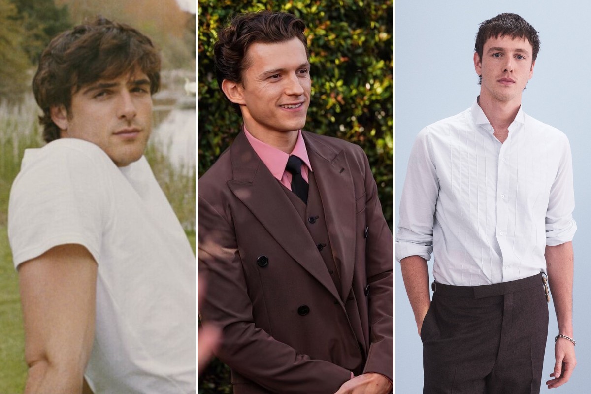 Jacob Elordi, Tom Holland e Harris Dickinson