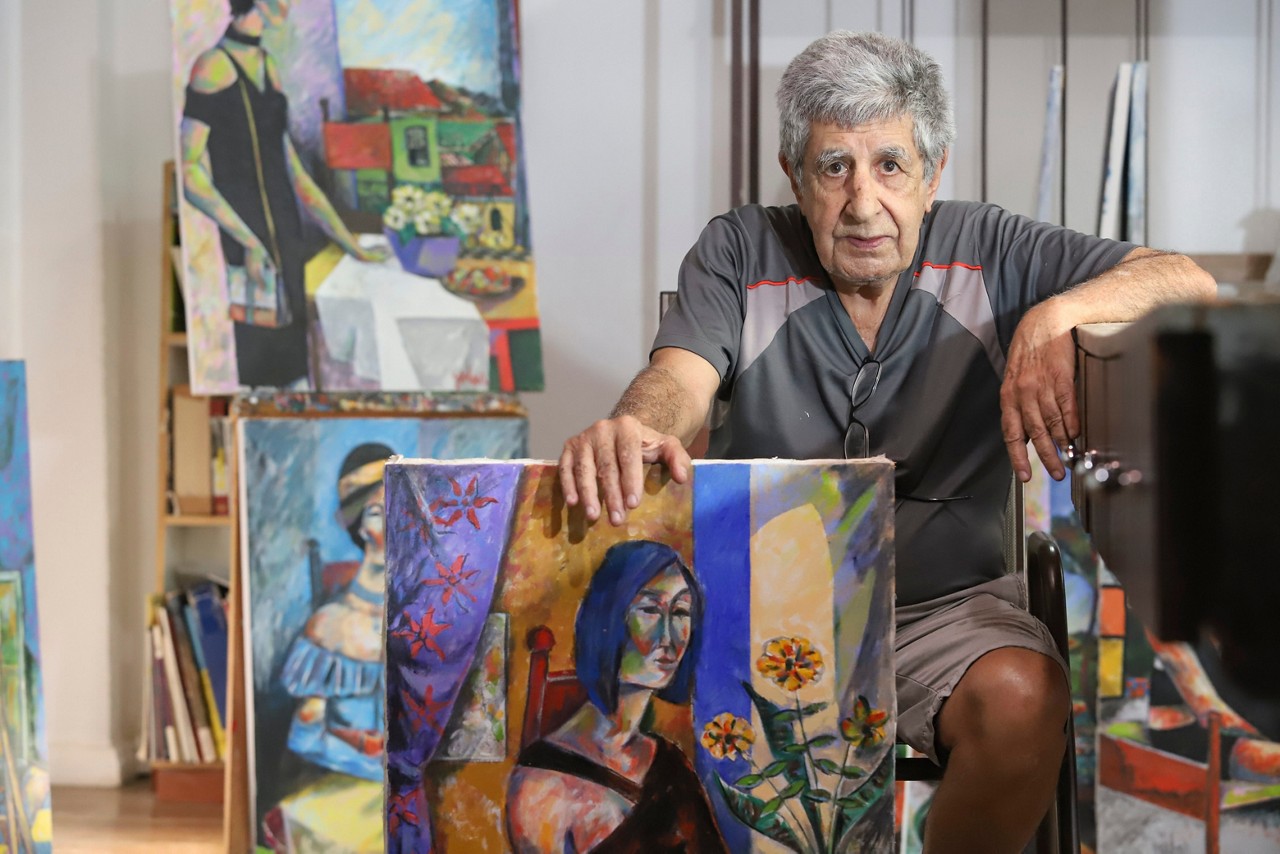 Jarbas Juarez é um dos expoentes das artes plásticas brasileiras