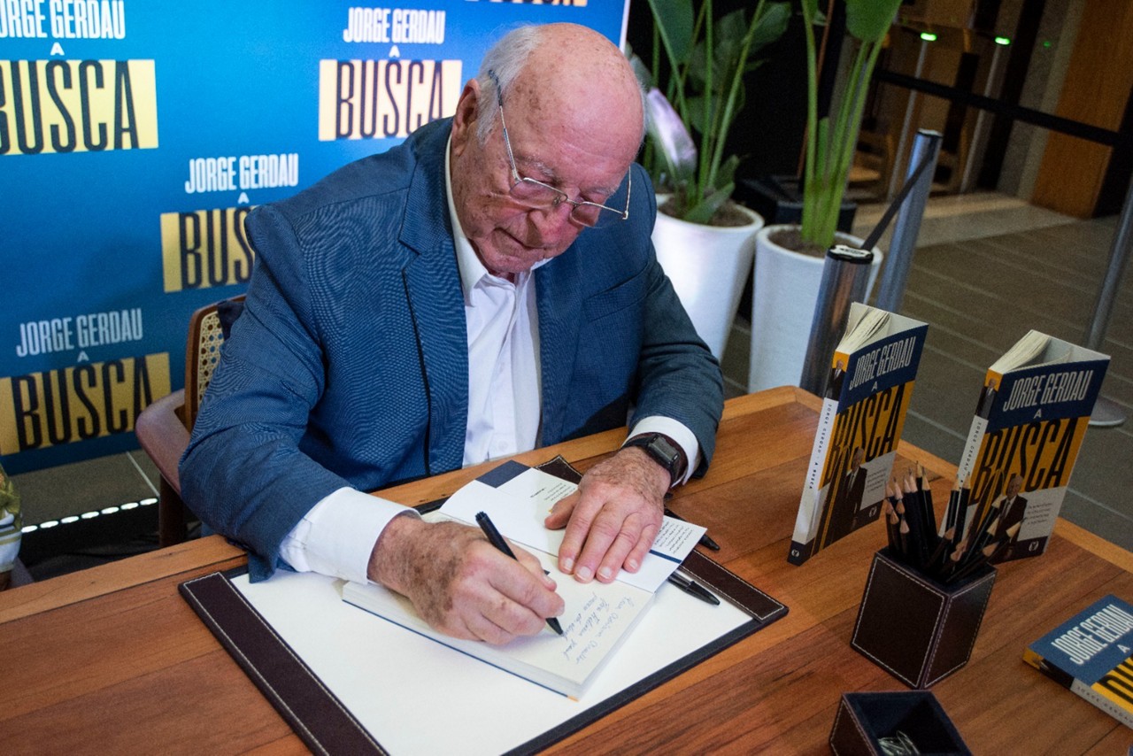 Jorge Gerdau revela aprendizados e reflexões em novo livro
