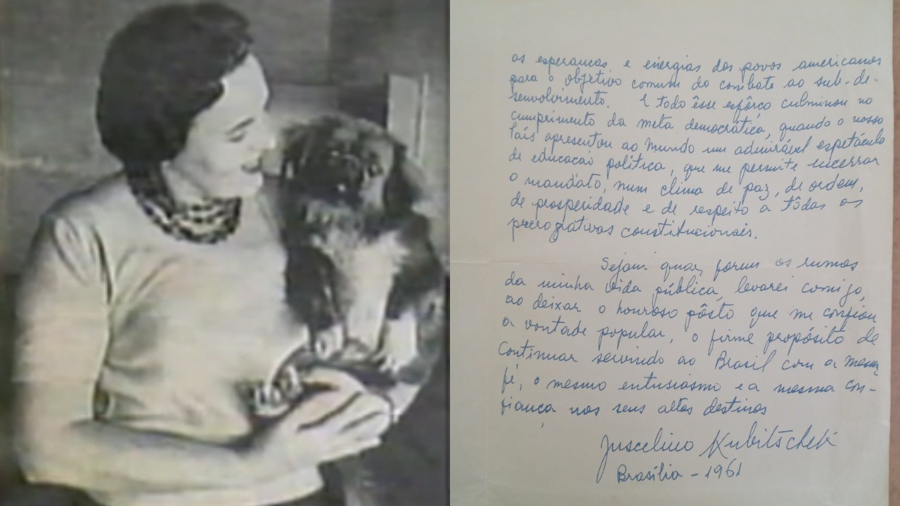 Teresa Bonifácio/ carta de JK