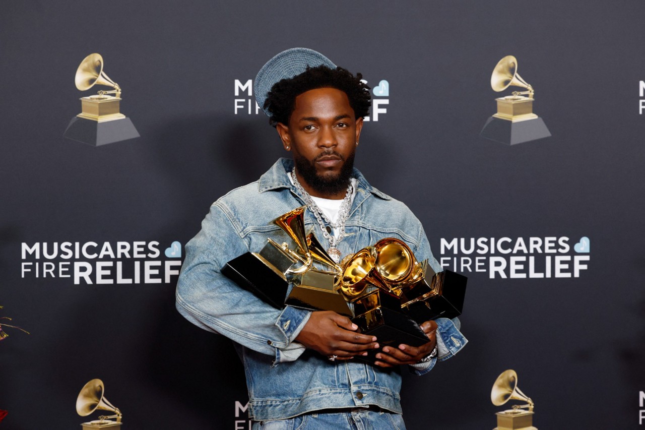 Kendrick Lamar levou cinco Grammys para casa com hit 'Not Like Us' 