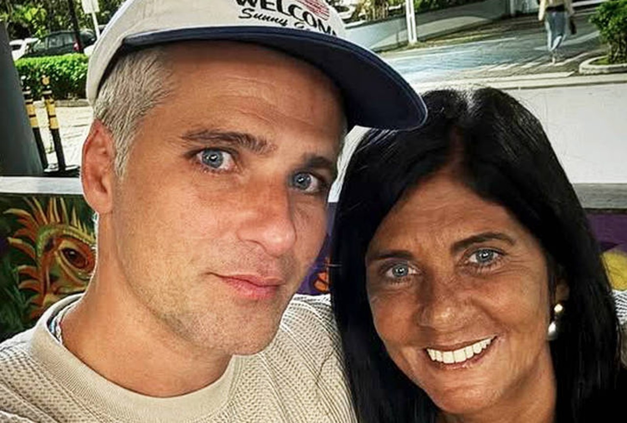 Bruno Gagliasso e a mãe Lúcia Gagliasso
