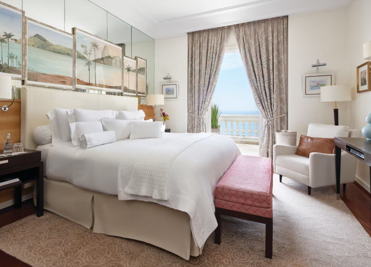 Suíte presidencial do Copacabana Palace já hospedou várias celebridades internacionais